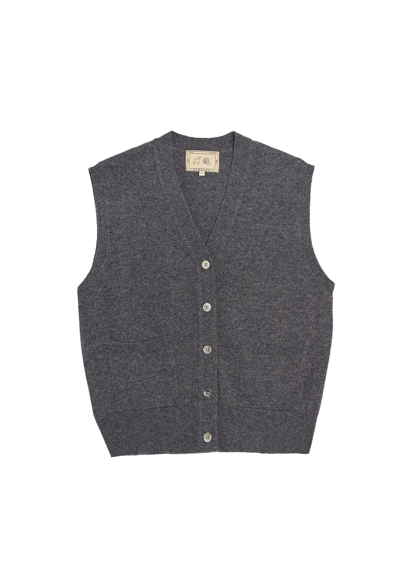 Juni Cashmere Vest sold by DEMYLEE product image thumbnail 3