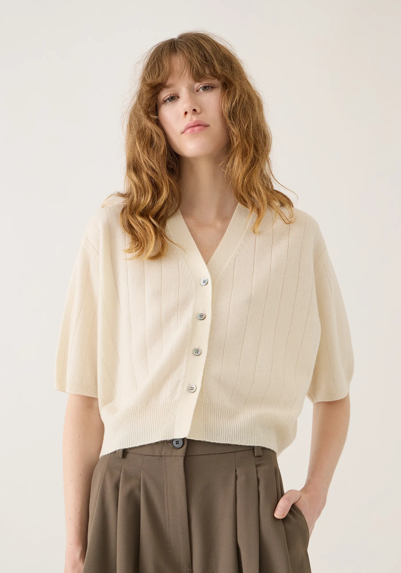 Joan Cashmere Cardigan sold by DEMYLEE