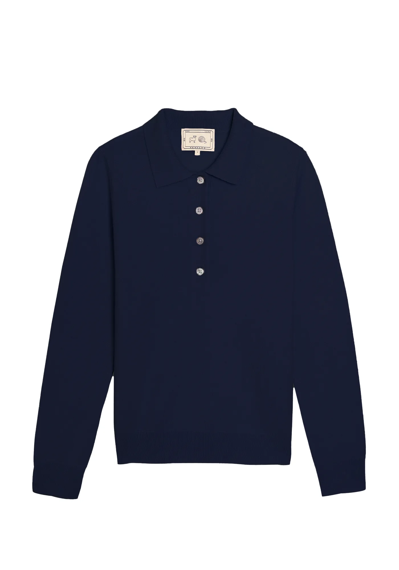 Demira Cashmere Polo Sweater sold by DEMYLEE product image thumbnail 2