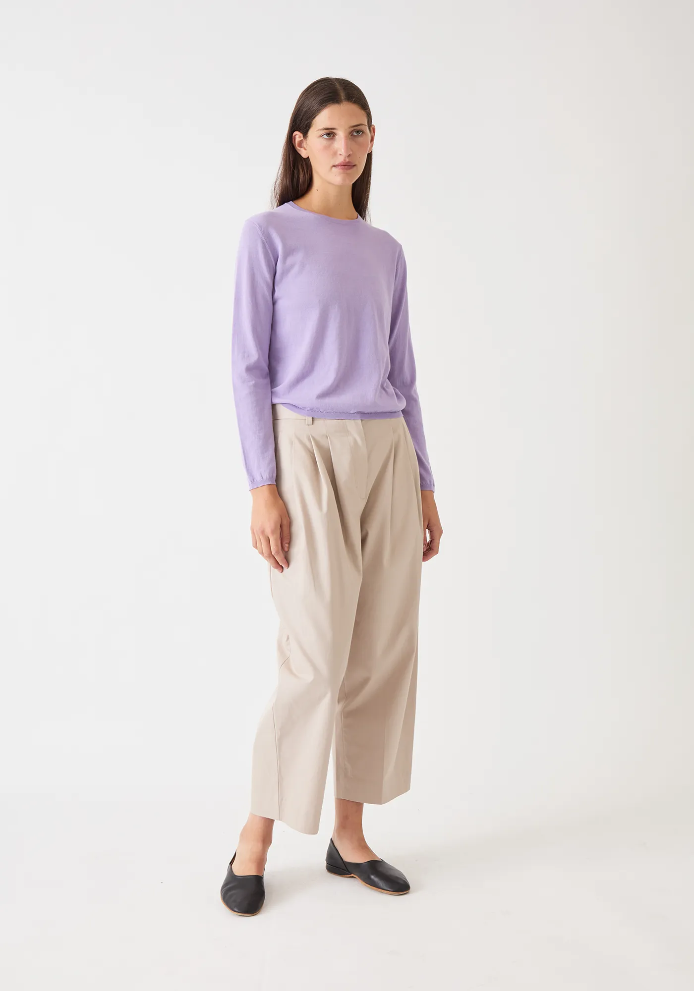 Riley Fine Pima Cotton Sweater sold by DEMYLEE product image thumbnail 2