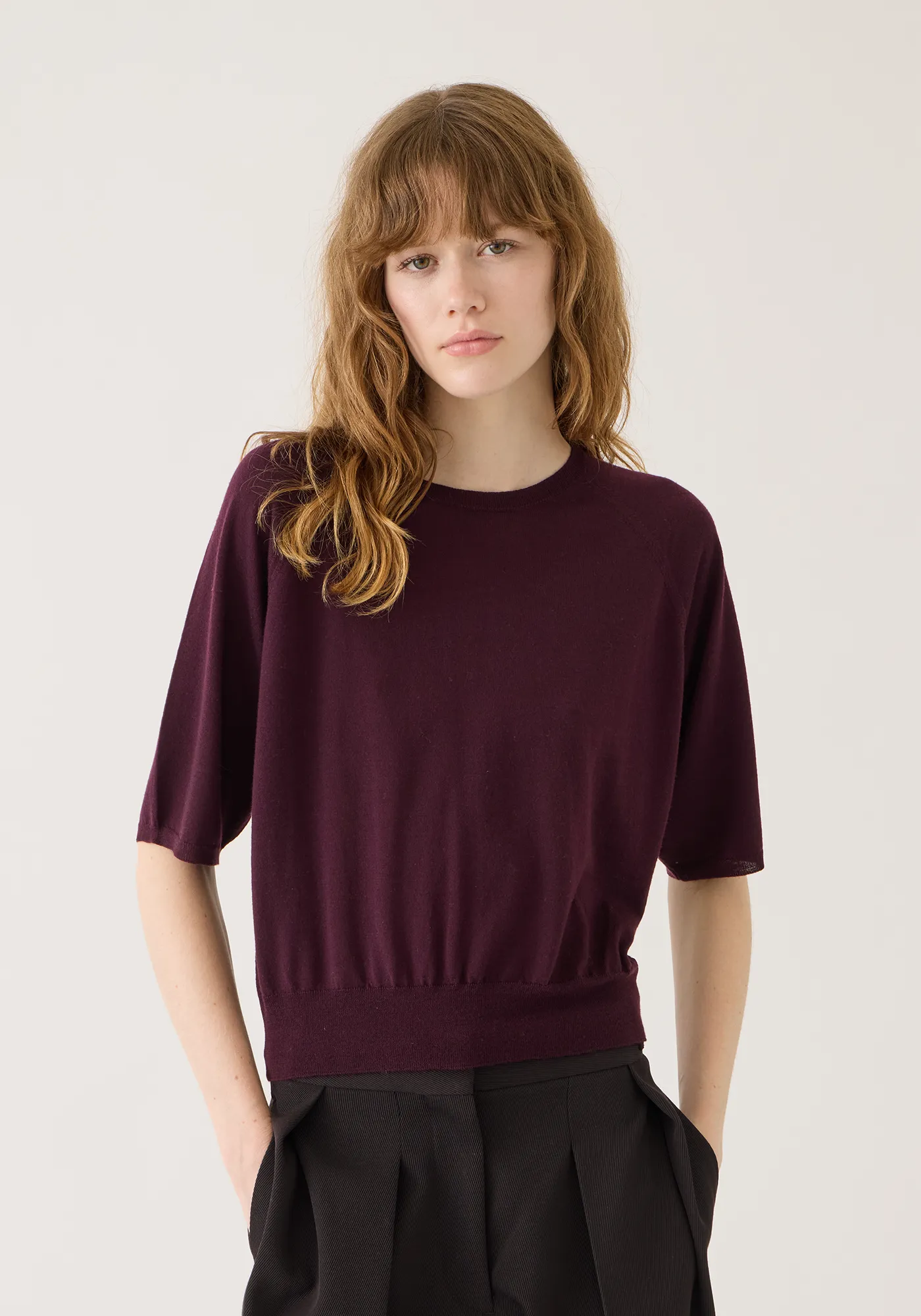 Solange Superfine Merino Top sold by DEMYLEE