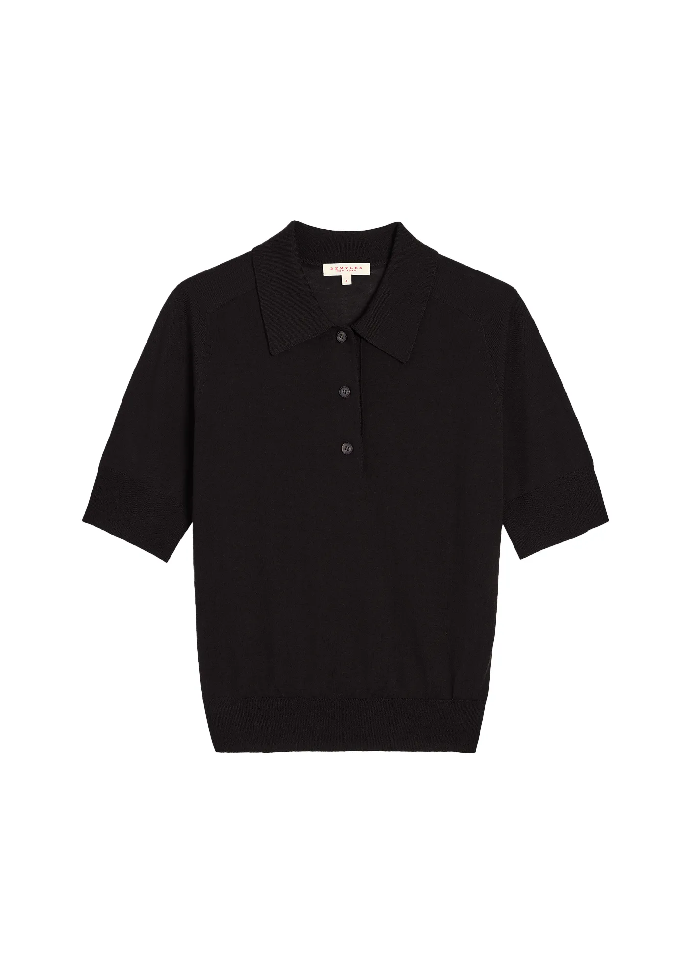 Jarvis Superfine Merino Wool Polo Top sold by DEMYLEE product image thumbnail 4