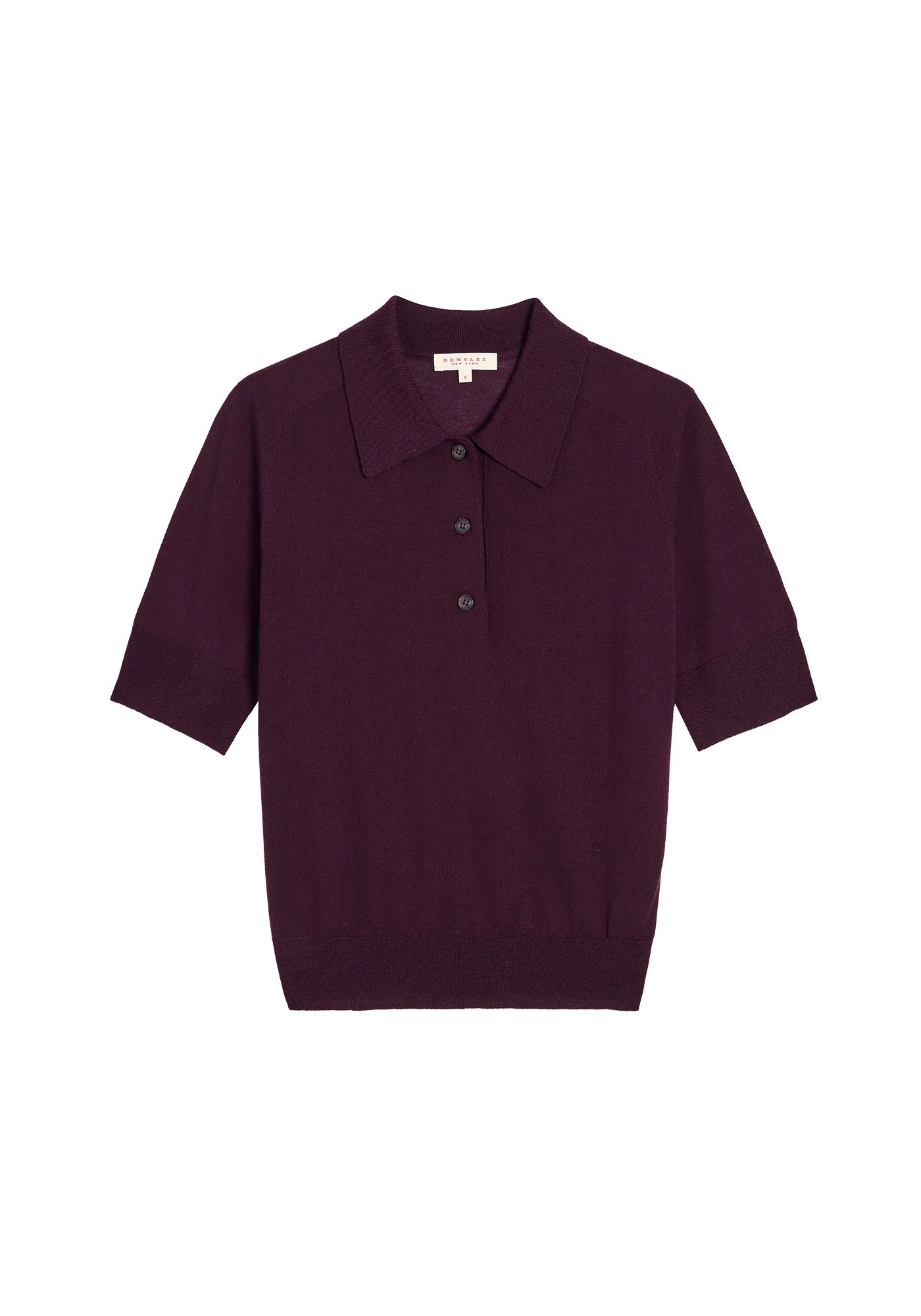 Jarvis Superfine Merino Wool Polo Top sold by DEMYLEE product image thumbnail 3