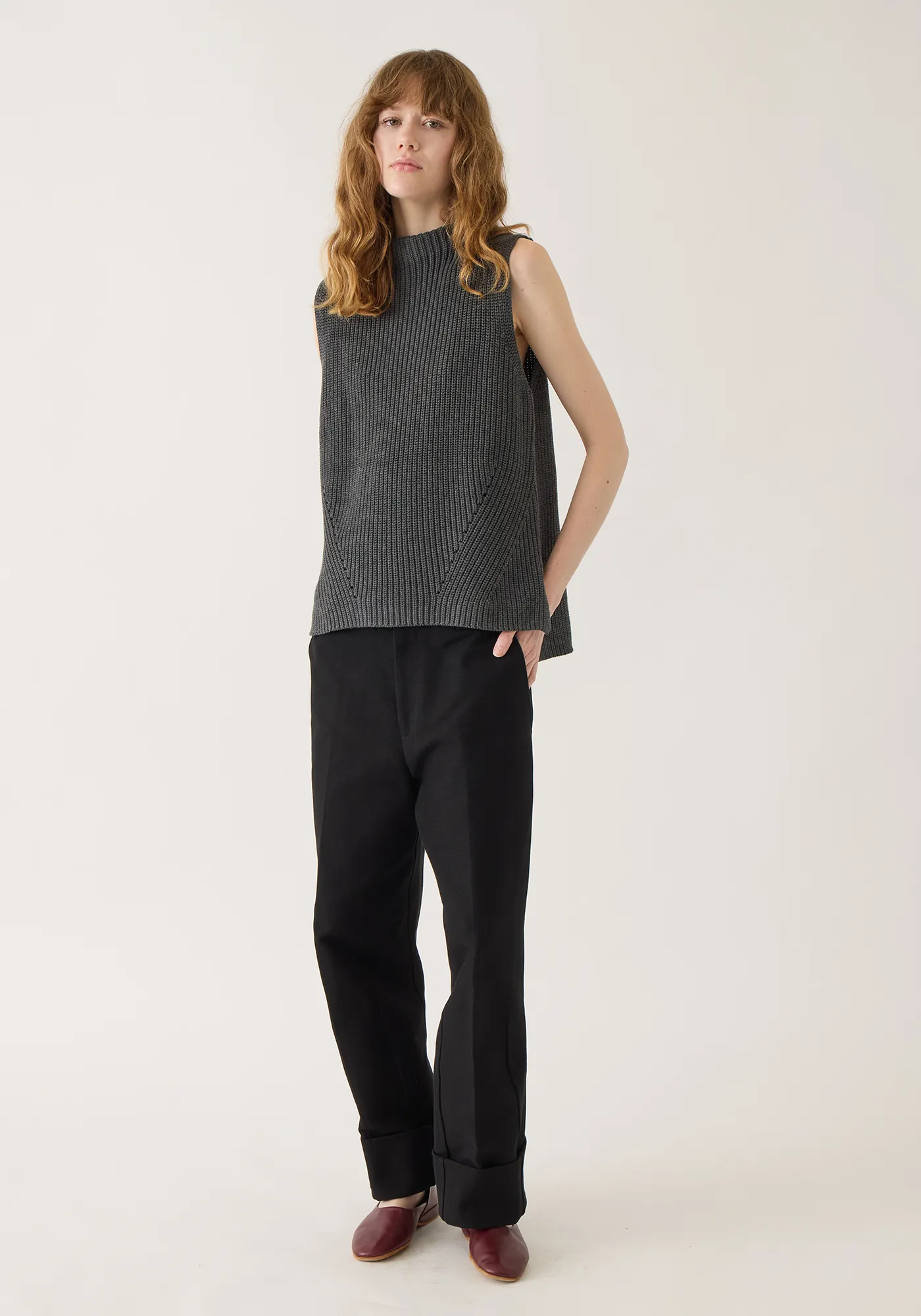 Delaney Cotton Vest sold by DEMYLEE product image thumbnail 2