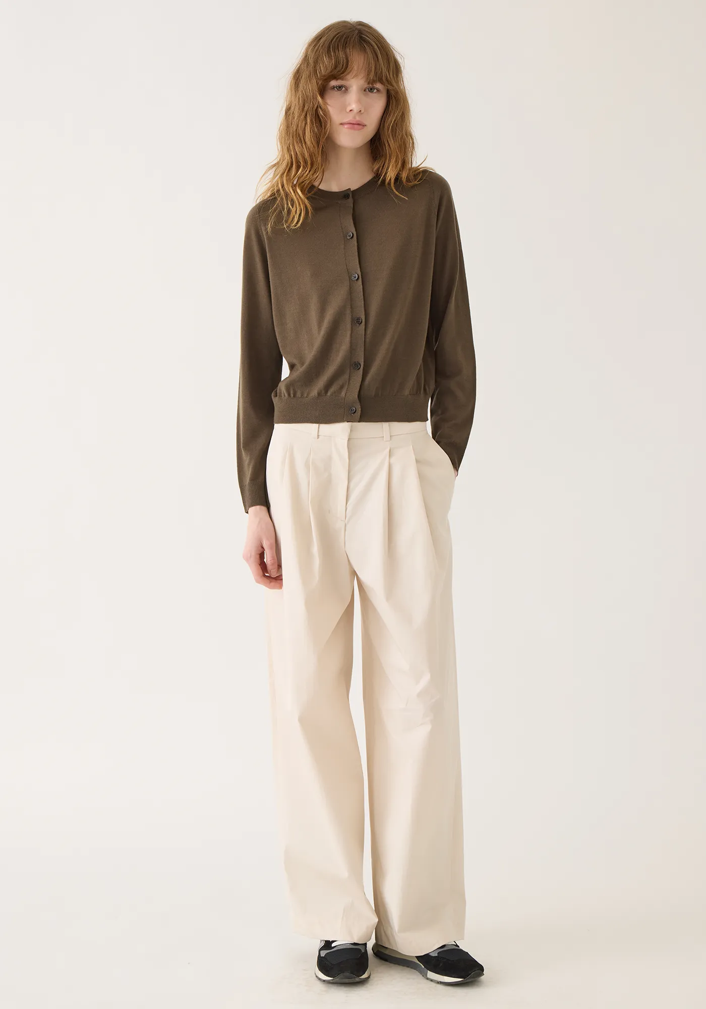 Caraline Superfine Merino Wool Cardigan sold by DEMYLEE product image thumbnail 5