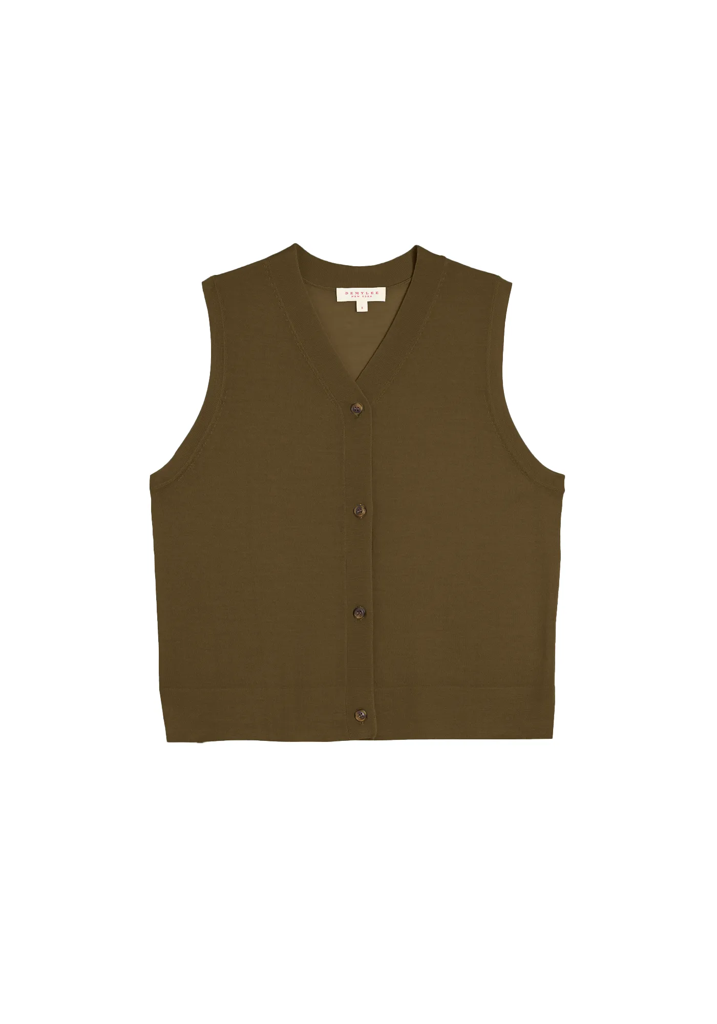 Ariya Superfine Merino Wool Vest sold by DEMYLEE product image thumbnail 3