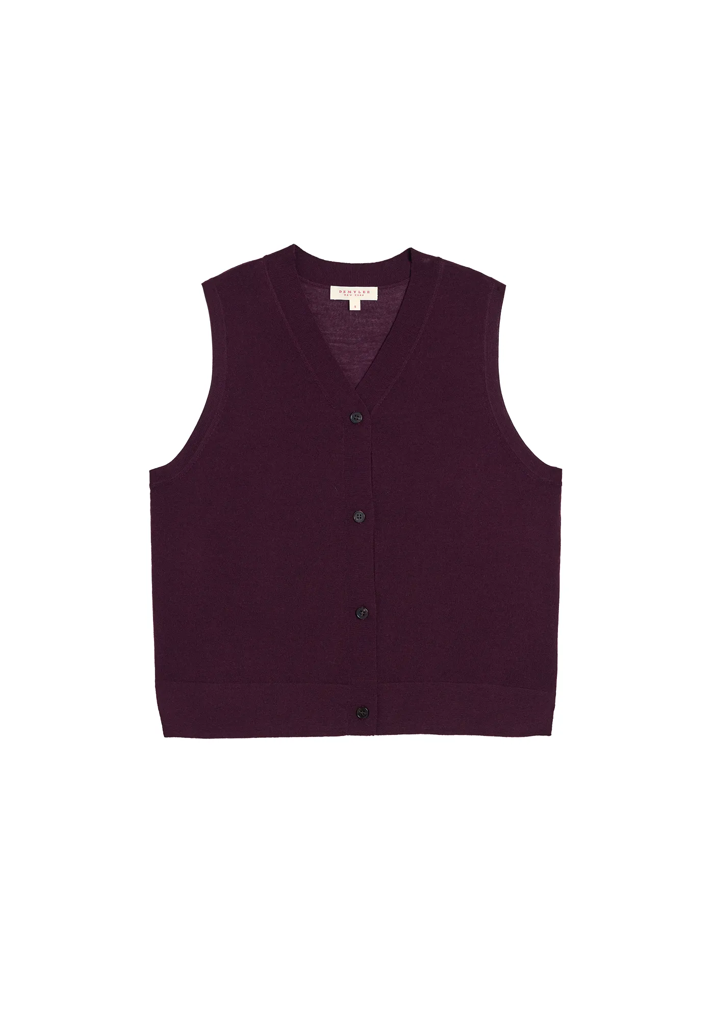 Ariya Superfine Merino Wool Vest sold by DEMYLEE product image thumbnail 4
