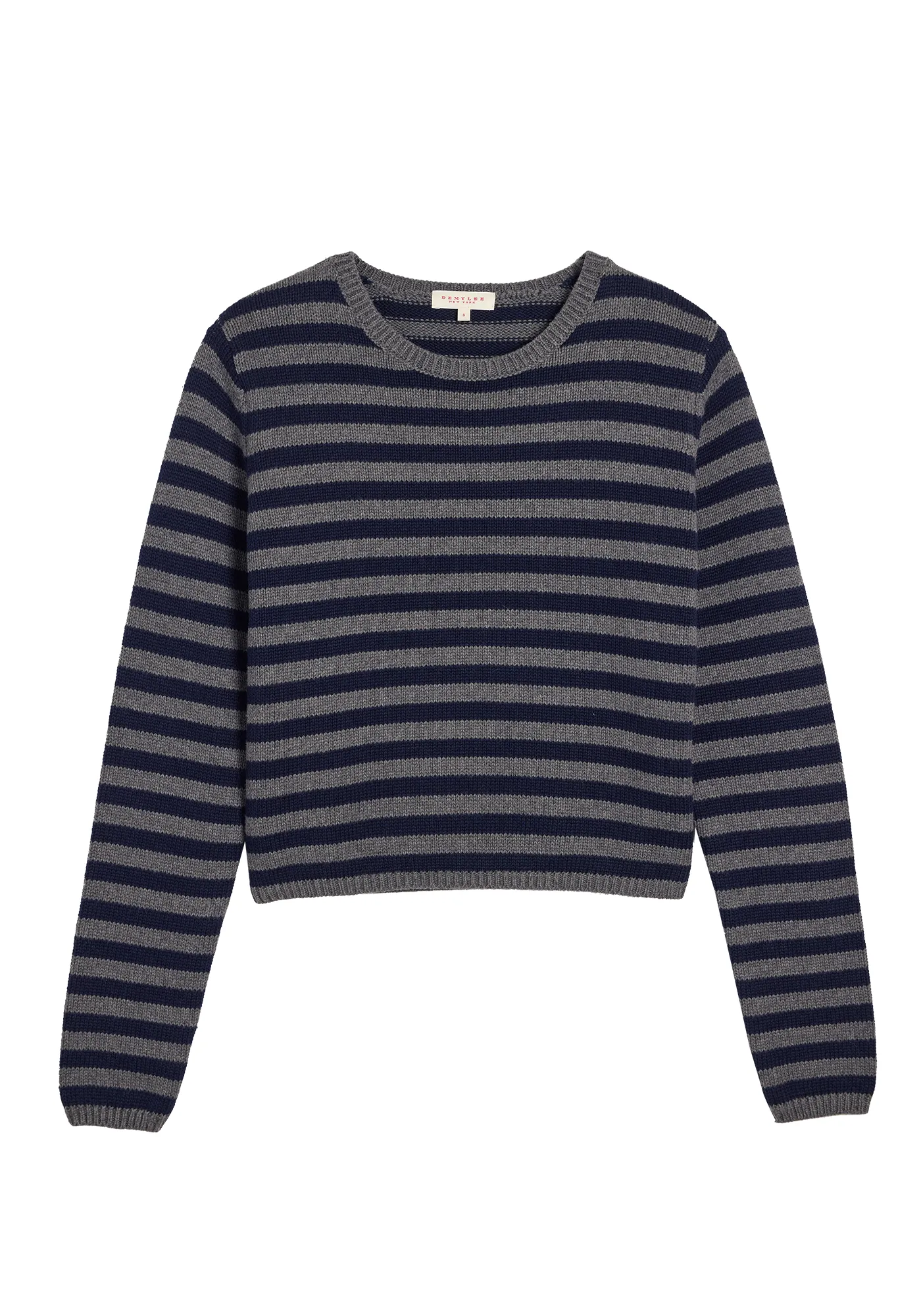 Melina Stripe Cotton Cashmere Sweater sold by DEMYLEE product image thumbnail 3