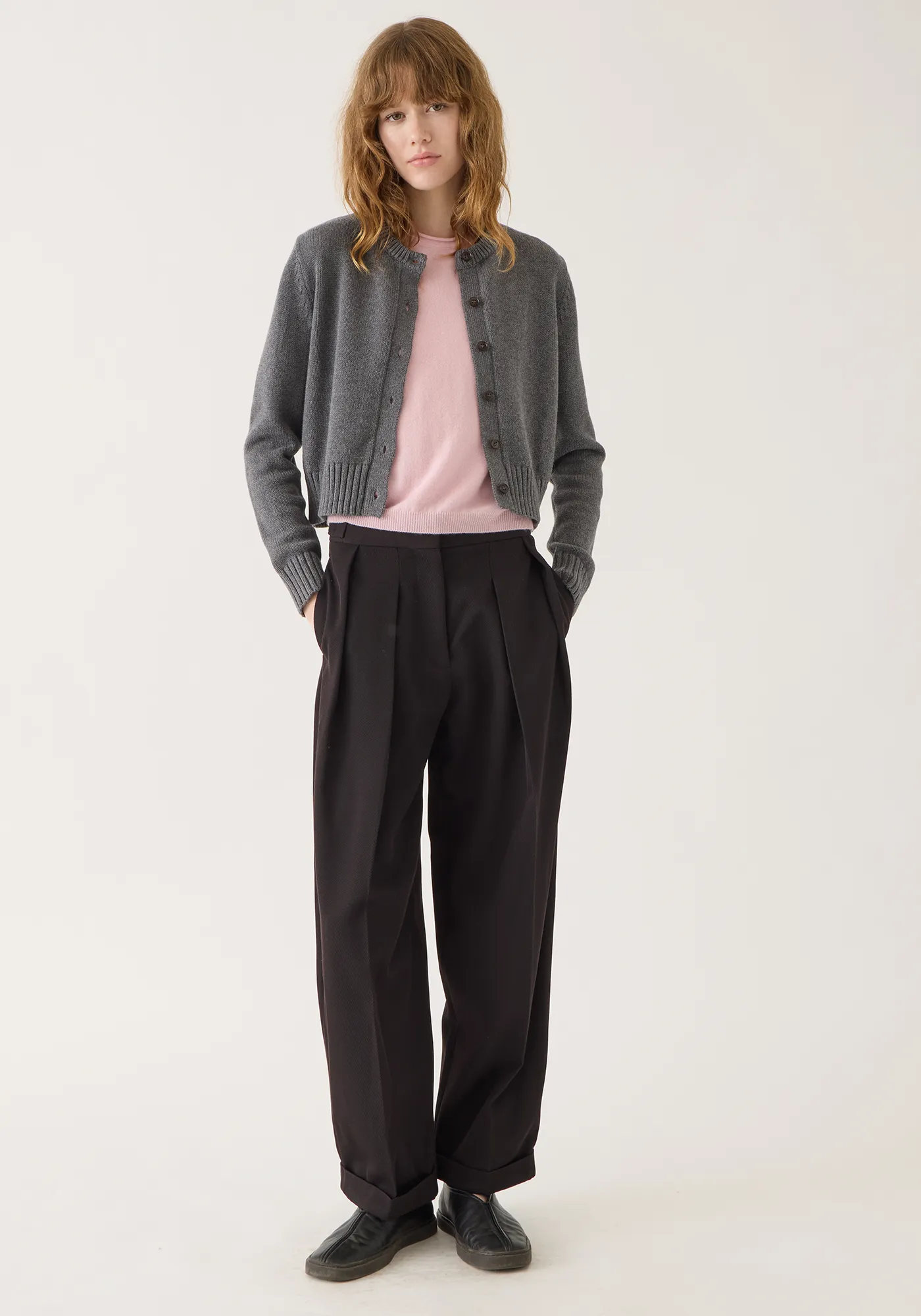 Hallie Cotton Cashmere Cardigan sold by DEMYLEE product image thumbnail 5
