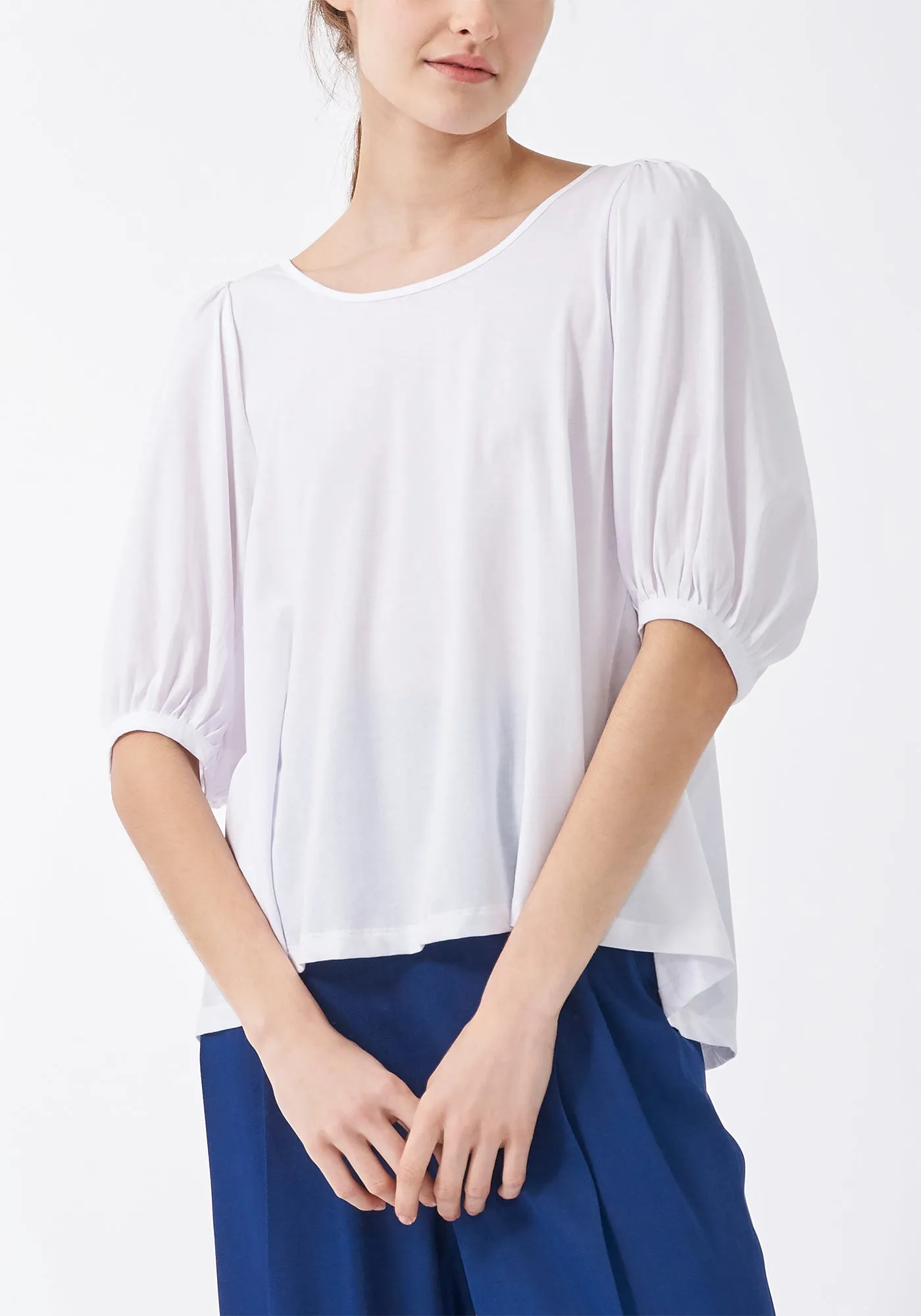 Kristina Top - White sold by DEMYLEE