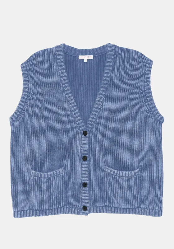 Layne Vest - Sea Blue sold by DEMYLEE
