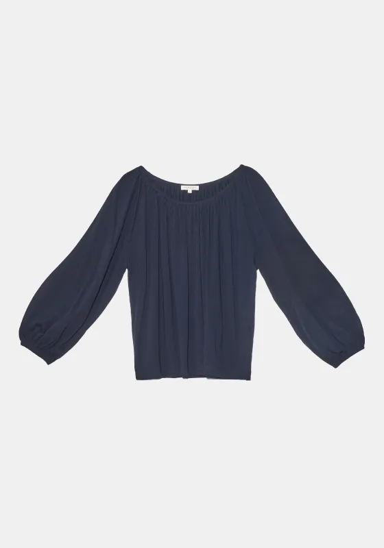 Julieta Top - Navy sold by DEMYLEE