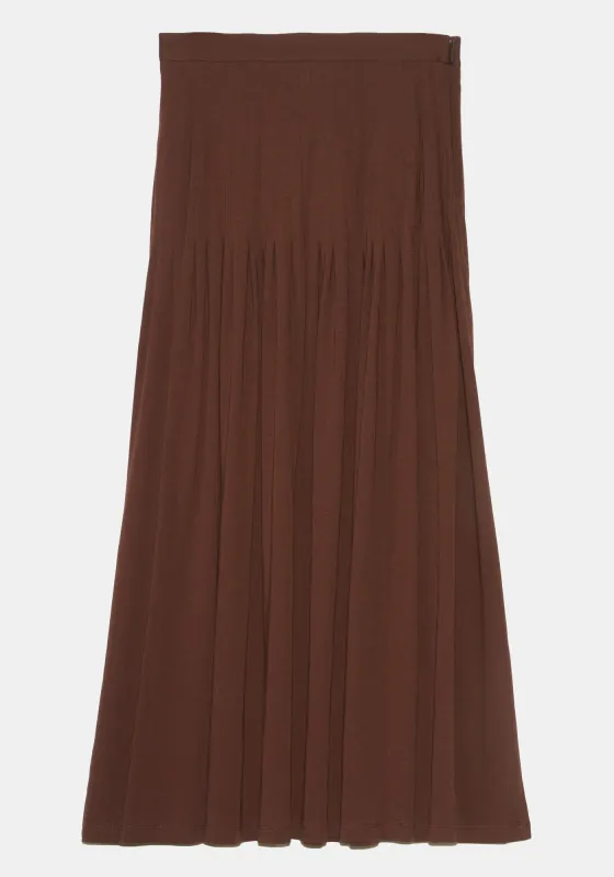 Jensen Skirt - Chocolate sold by DEMYLEE