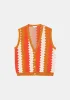 Calandra Vest - Toast Combo sold by DEMYLEE