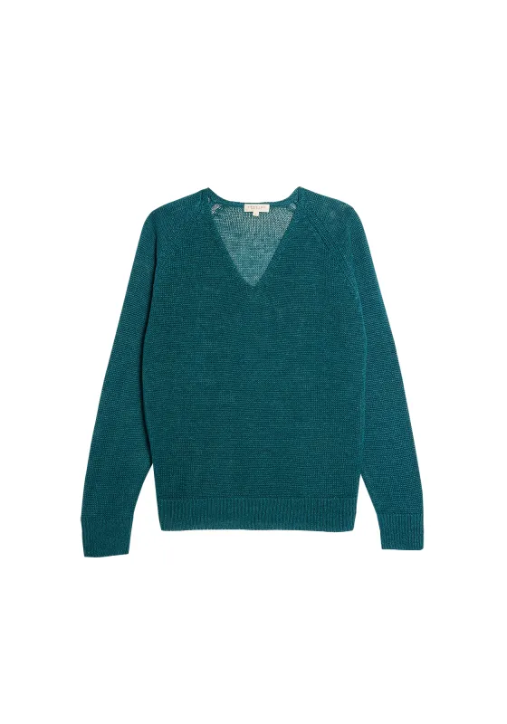 Alowen Sweater - Teal Blue sold by DEMYLEE