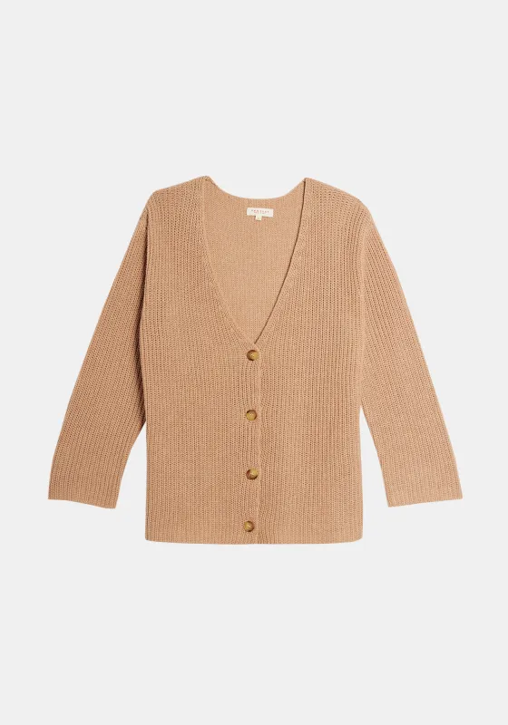 Ara Cardigan - Soft Camel sold by DEMYLEE