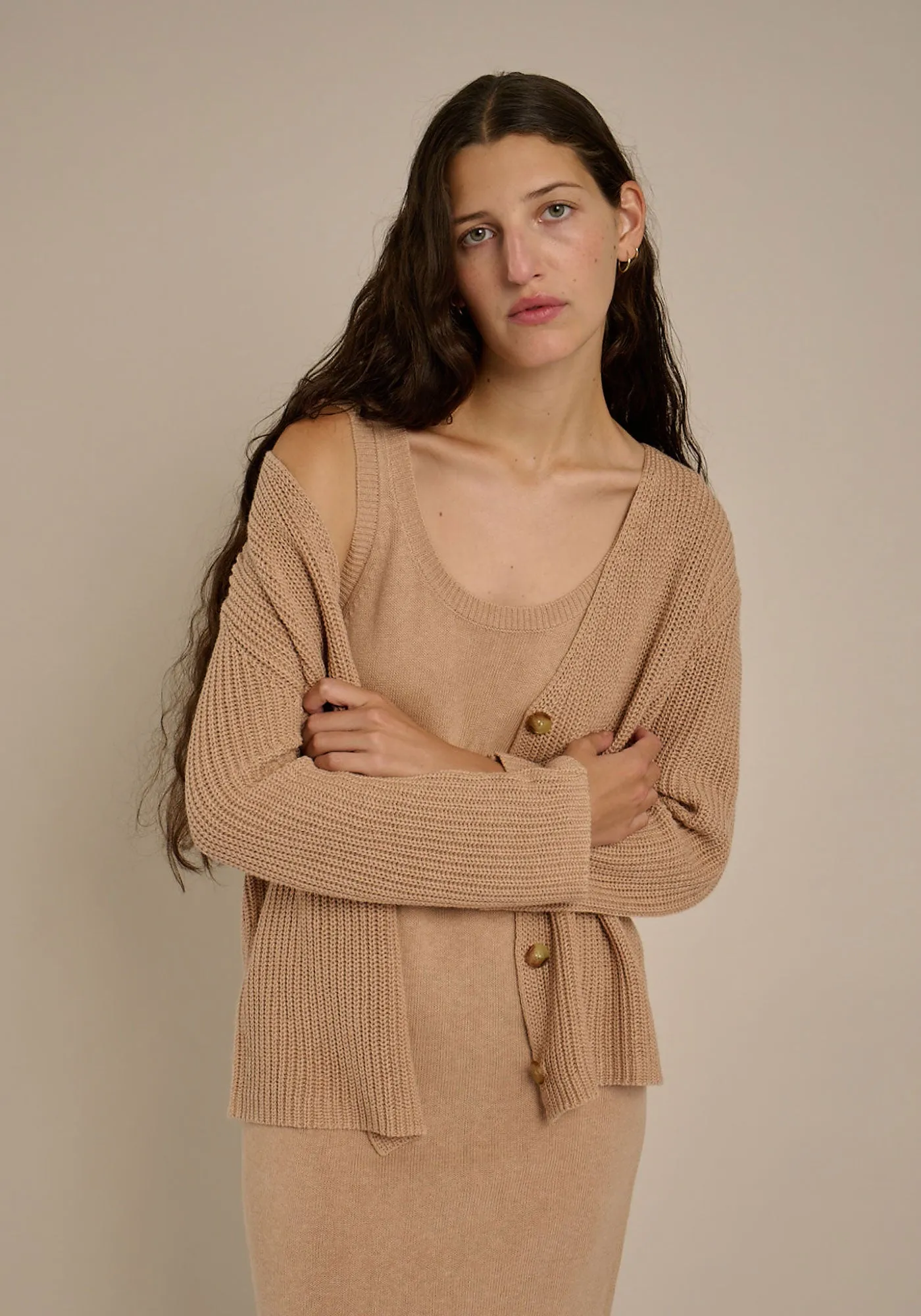 Ara Cardigan - Soft White sold by DEMYLEE product image thumbnail 2