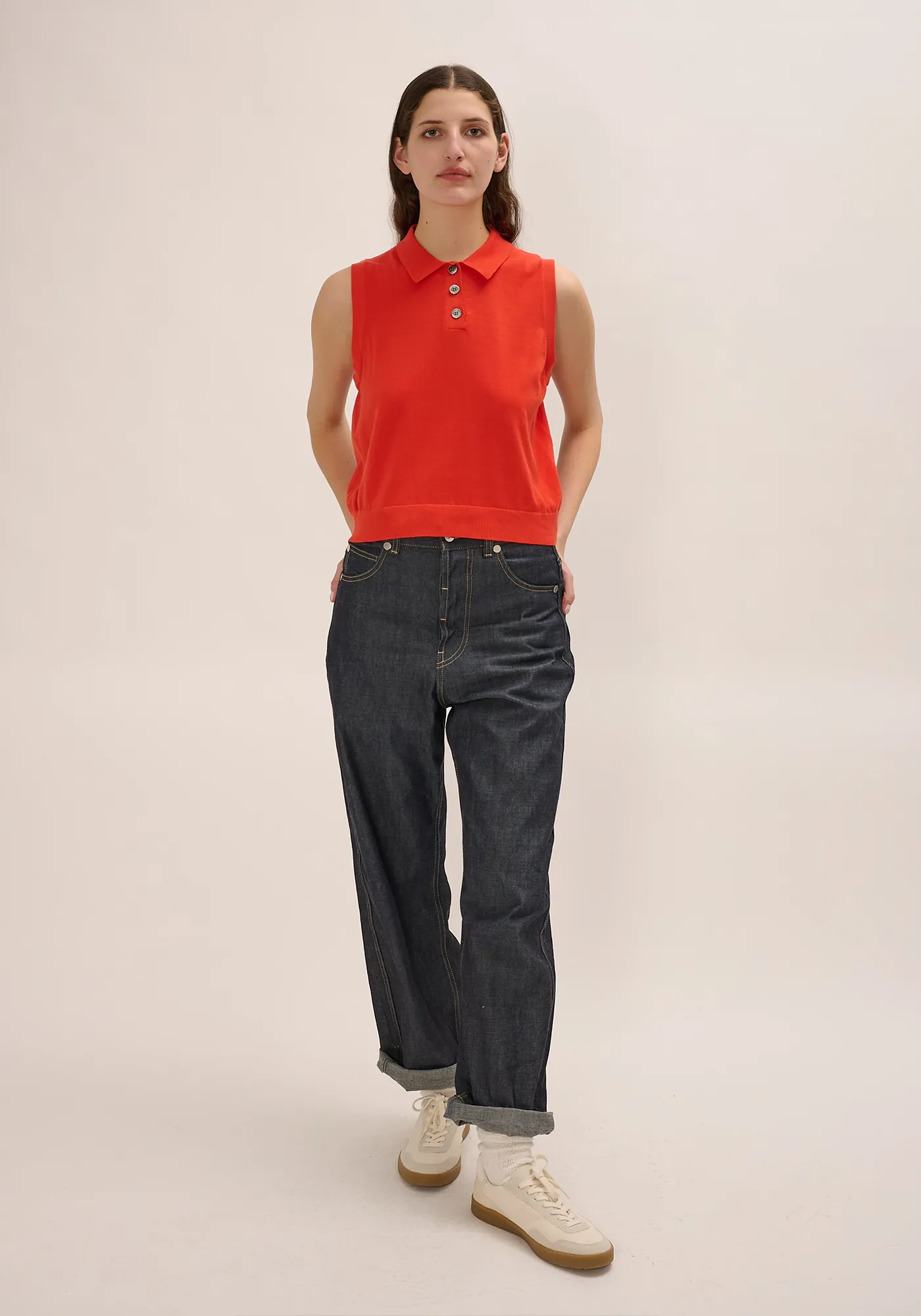 Ayana Top - Red sold by DEMYLEE product image thumbnail 3