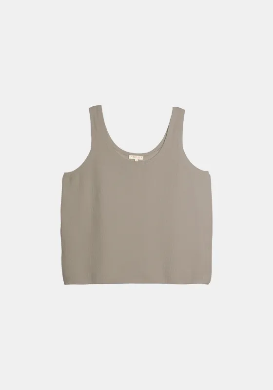 Atarah Top - Fog Grey sold by DEMYLEE