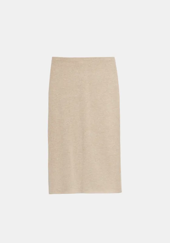 Torvi Skirt - Oatmeal sold by DEMYLEE