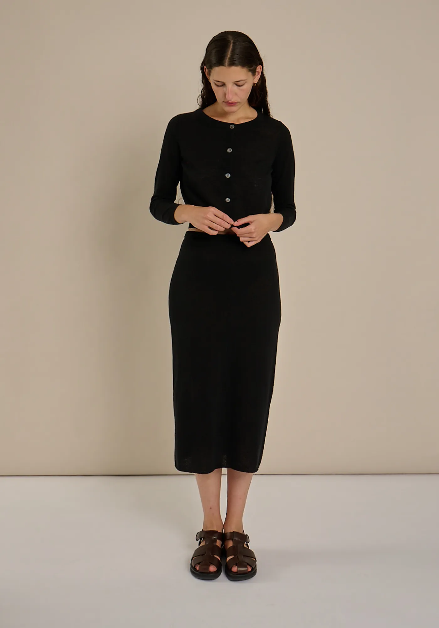 Torvi Skirt - Black sold by DEMYLEE product image thumbnail 2