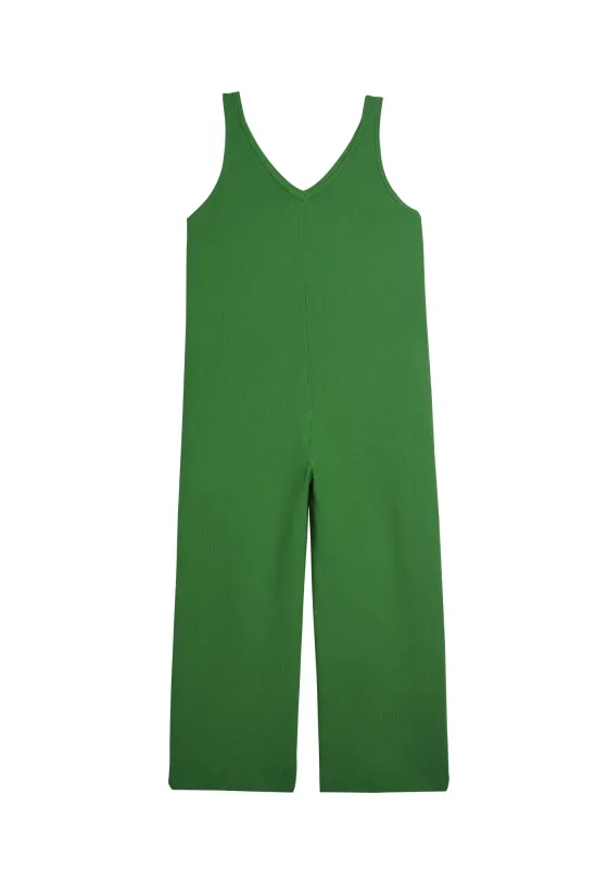 Everleigh Jumpsuit - Grass Green made by DEMYLEE
