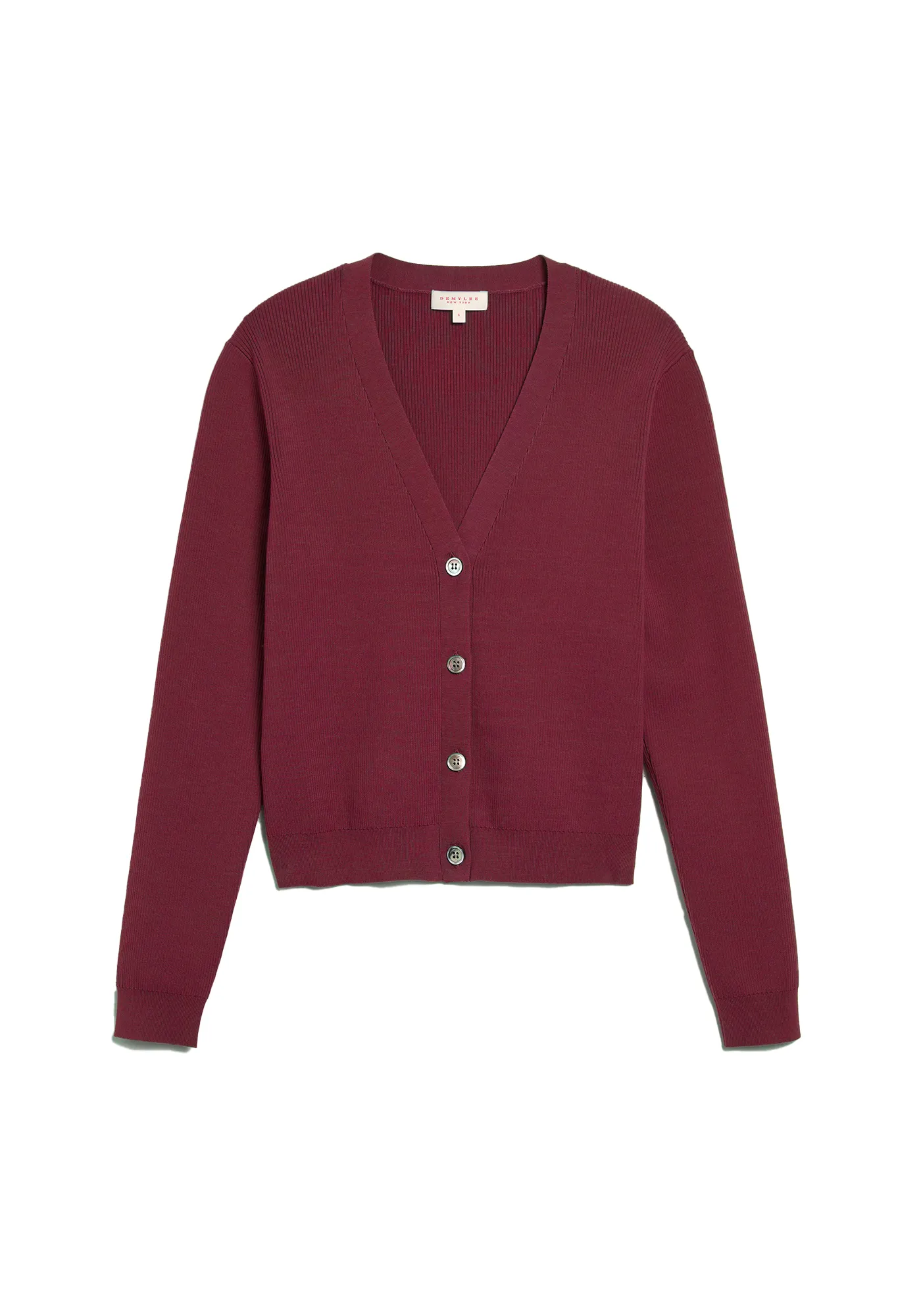 Adana Cardigan - Burgundy sold by DEMYLEE