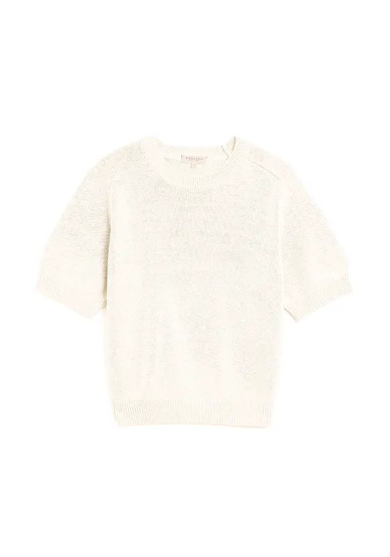 Vika Top - Chalk White sold by DEMYLEE