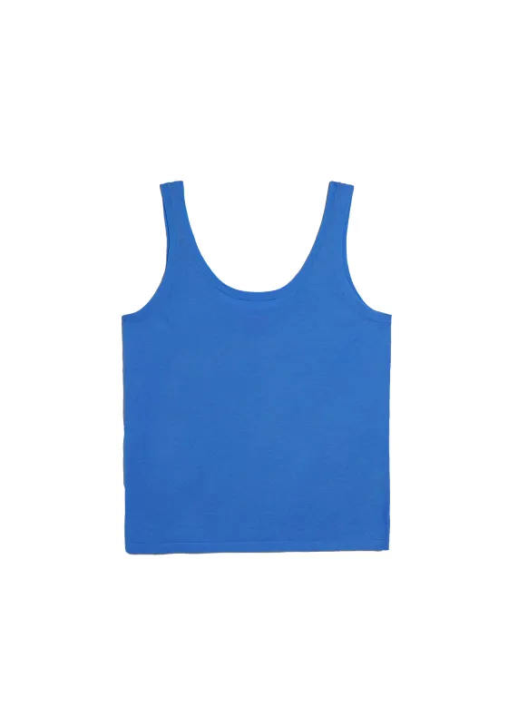 Maria Top - Cobalt sold by DEMYLEE