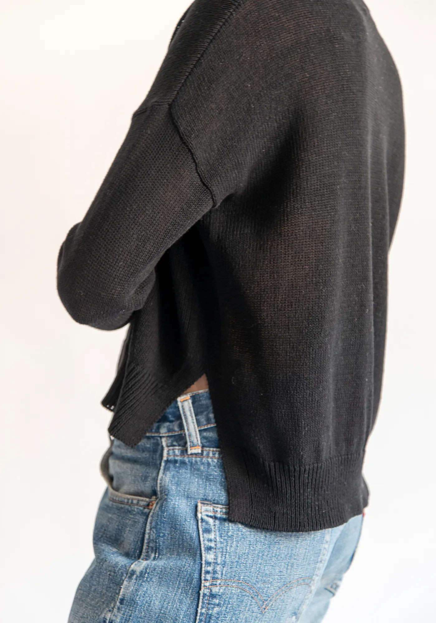 Maia Sweater - Black sold by DEMYLEE product image thumbnail 3