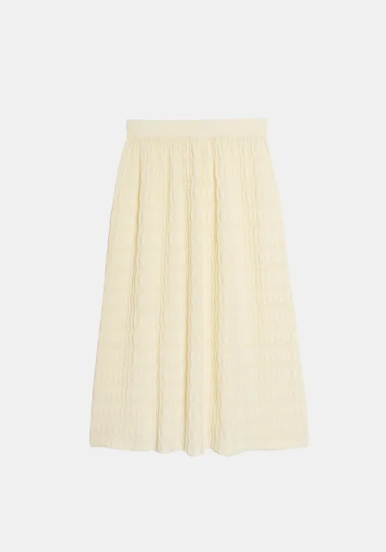 Aithne Skirt - Ivory sold by DEMYLEE