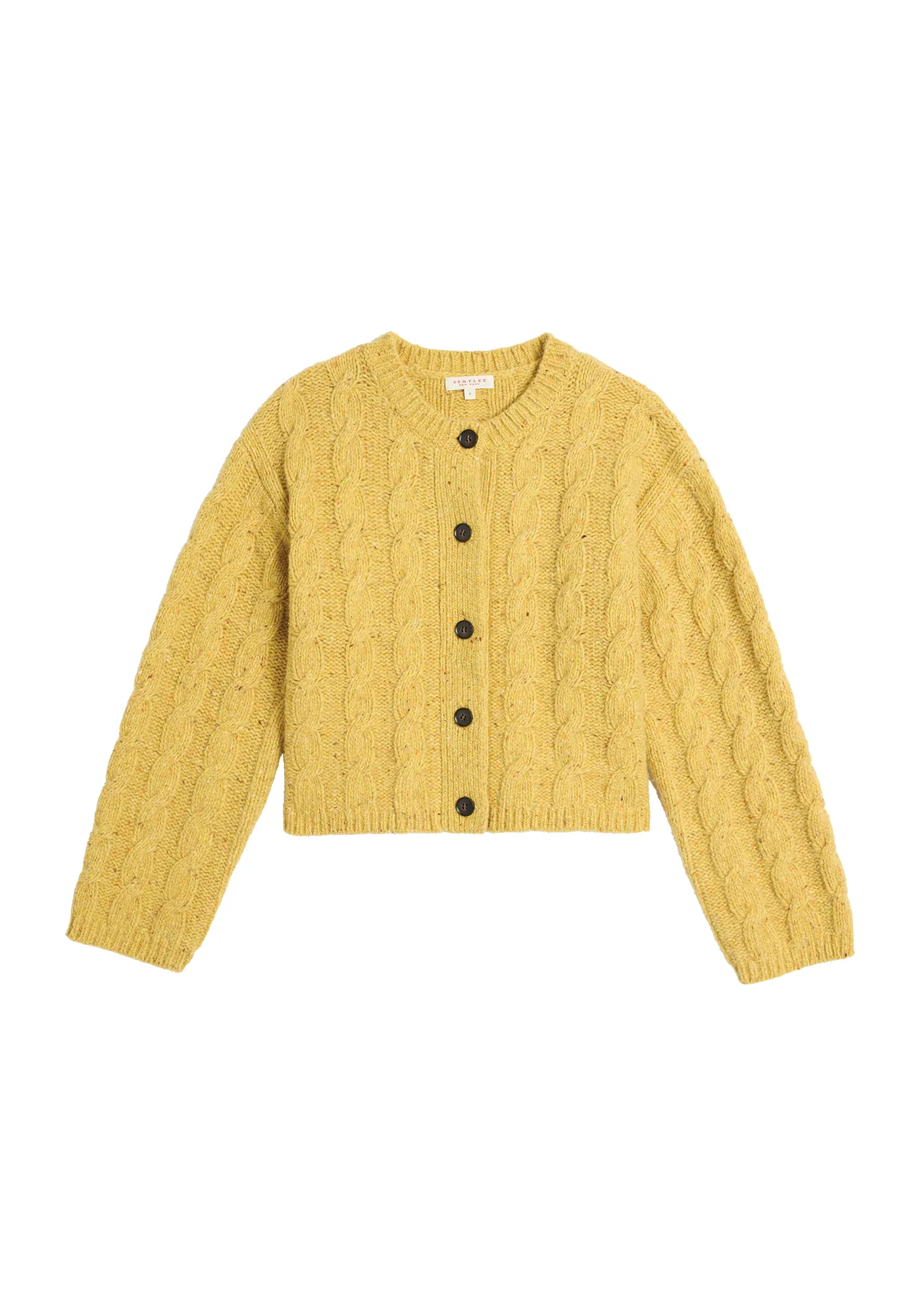 Kinsley Speckled Wool Cardigan sold by DEMYLEE product image thumbnail 2