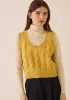 Hillary Speckled Wool Vest sold by DEMYLEE