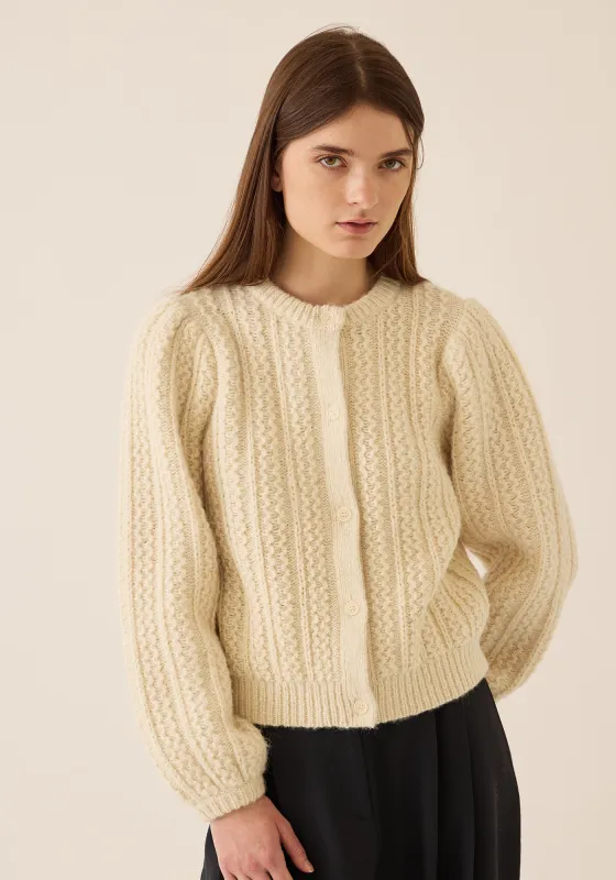 Hadley Alpaca Cardigan sold by DEMYLEE