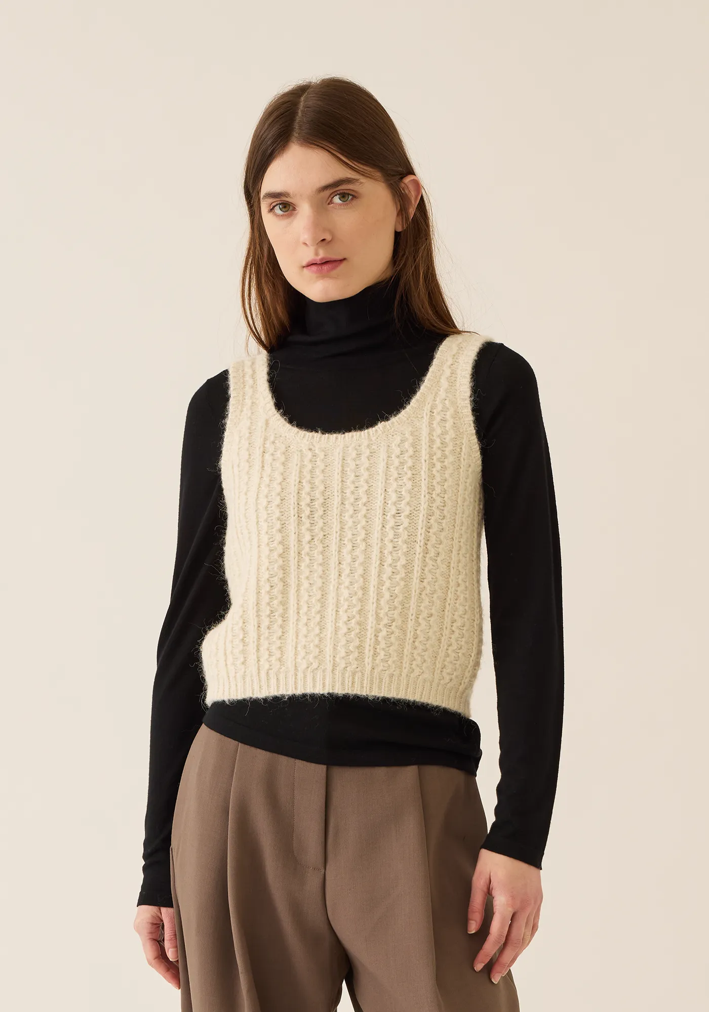 Kimora Alpaca Top sold by DEMYLEE