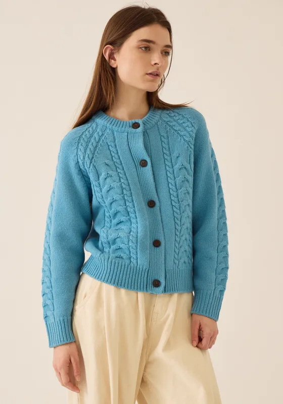 Pelmo Merino Wool Cardigan sold by DEMYLEE