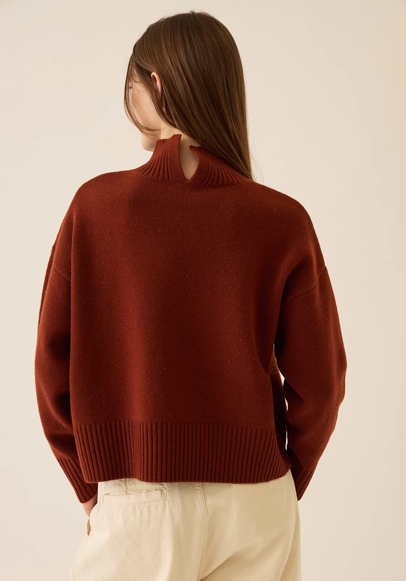 Nana Turtleneck Merino Wool Sweater sold by DEMYLEE product image thumbnail 2