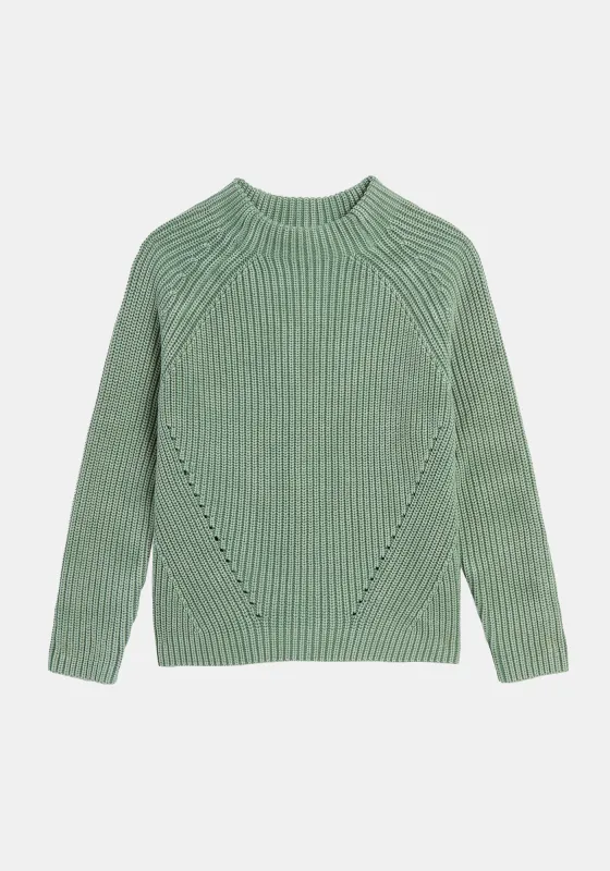 Daphne Washed Cotton Sweater sold by DEMYLEE