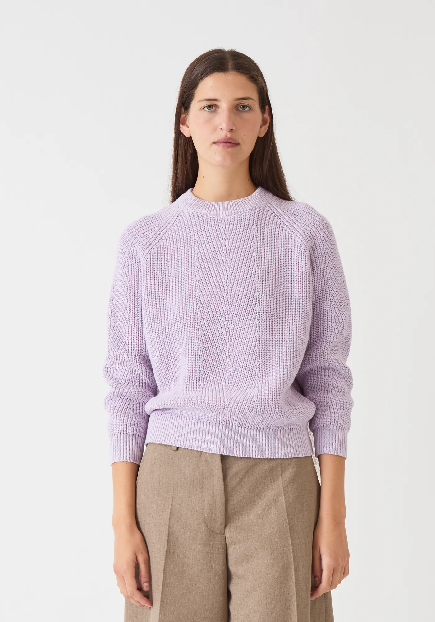 Chelsea Solid Cotton Sweater sold by DEMYLEE product image thumbnail 2
