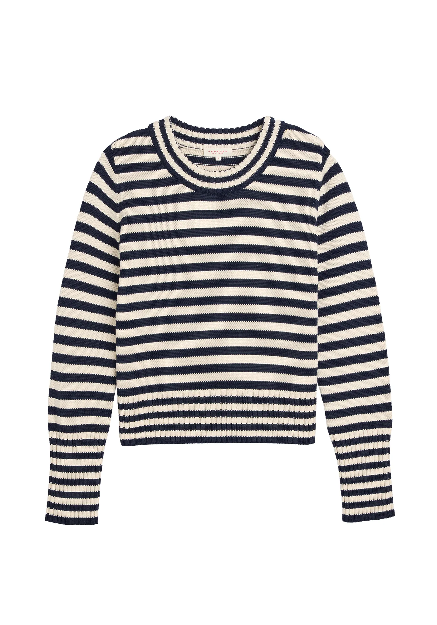 Micha Stripe Cotton Sweater sold by DEMYLEE product image thumbnail 5