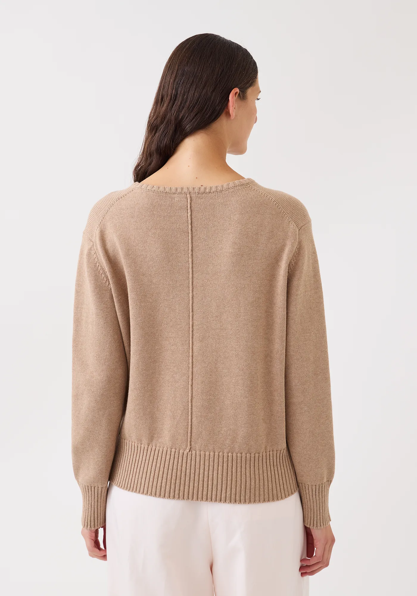 Elena Cotton Cashmere Sweater sold by DEMYLEE product image thumbnail 2