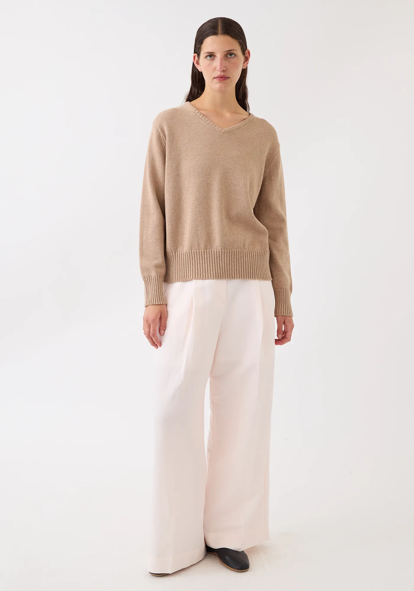 Elena Cotton Cashmere Sweater sold by DEMYLEE product image thumbnail 3