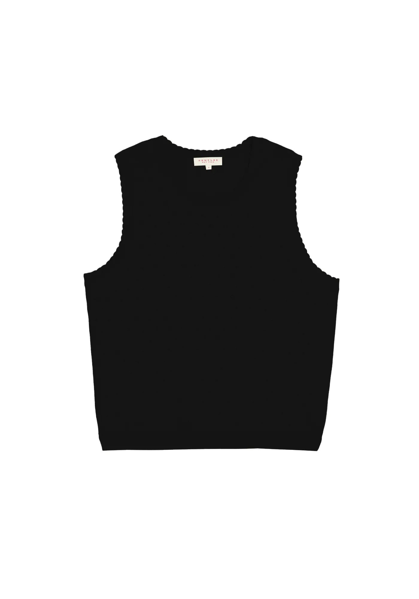 Eleanor Pointelle Cotton Top sold by DEMYLEE product image thumbnail 3