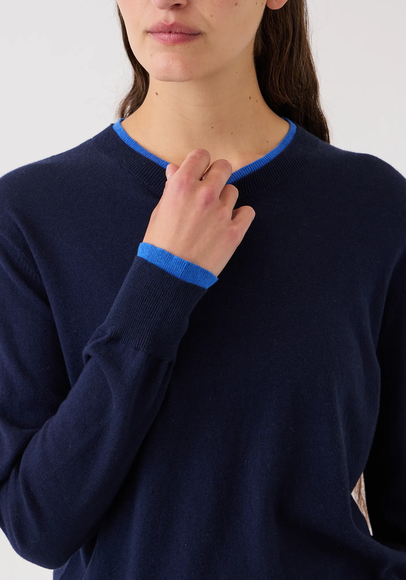 Camden Cotton Cashmere Sweater sold by DEMYLEE product image thumbnail 5