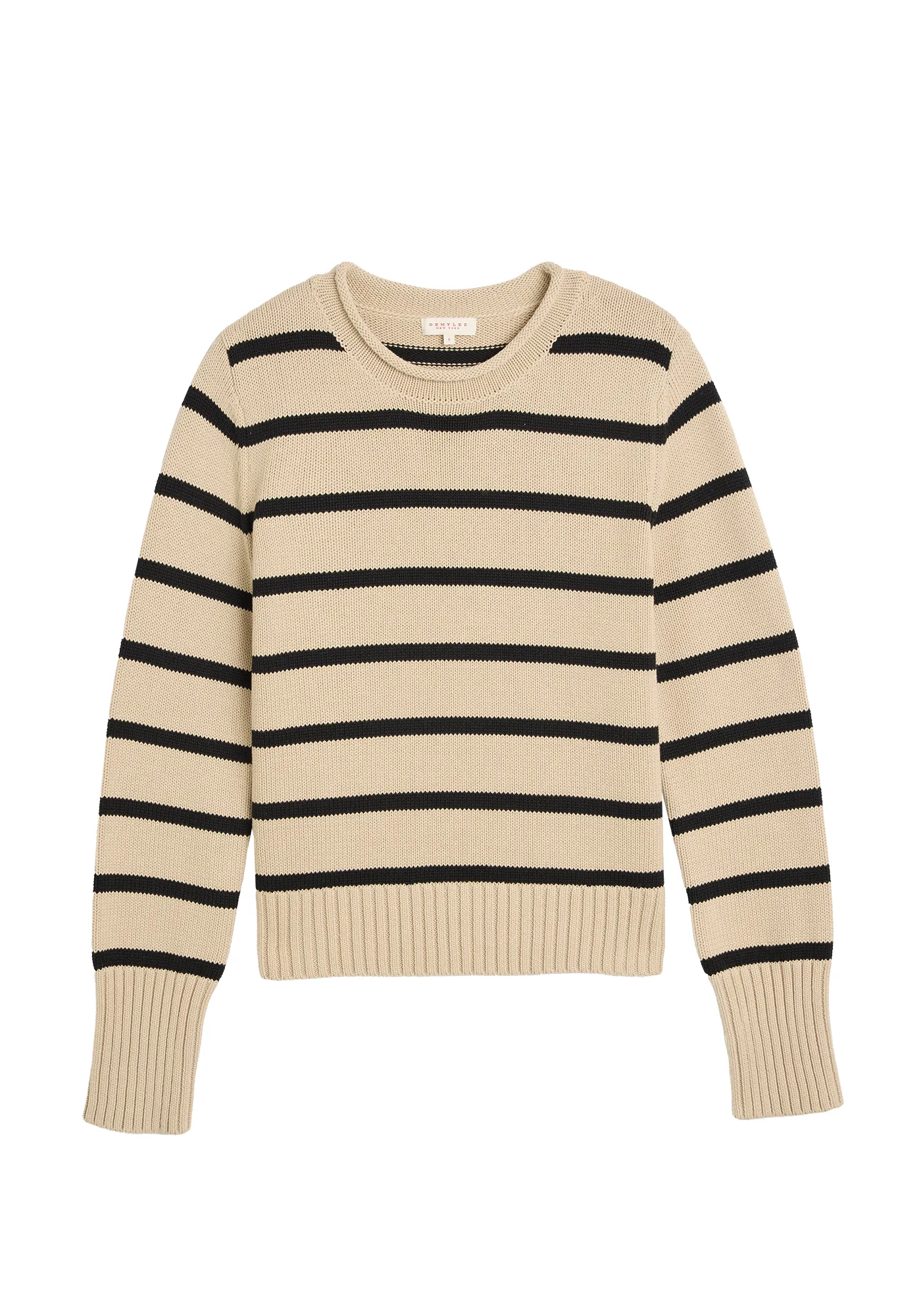 Quinn Stripe Cotton Sweater sold by DEMYLEE product image thumbnail 4