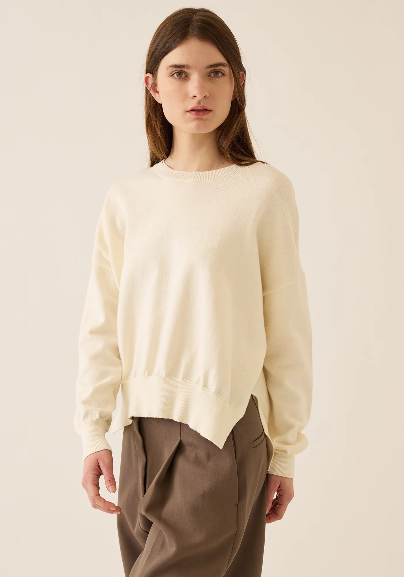 Elle Cotton Cashmere Sweater sold by DEMYLEE product image thumbnail 2