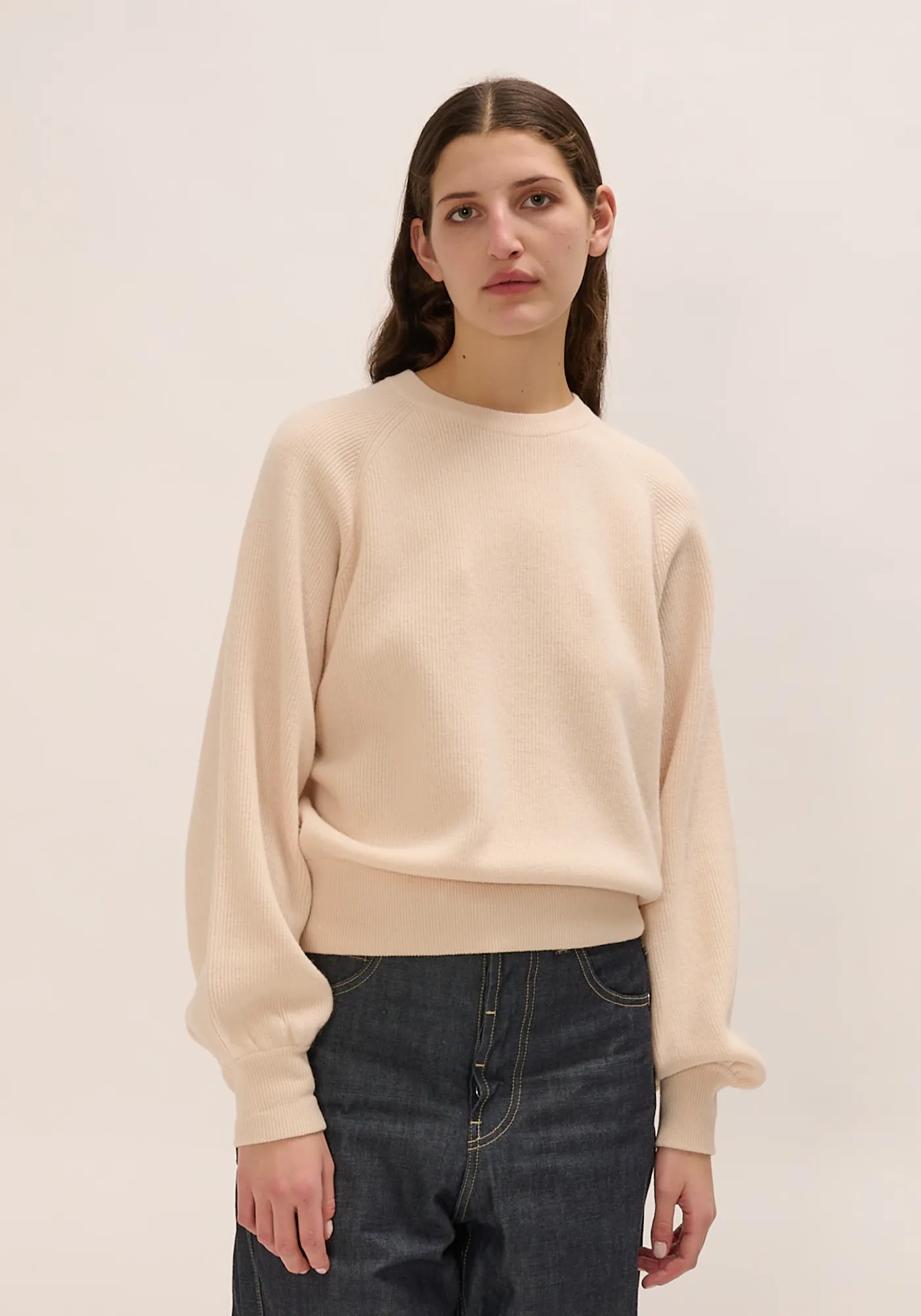 Kaius Merino Wool Sweater - Off White sold by DEMYLEE