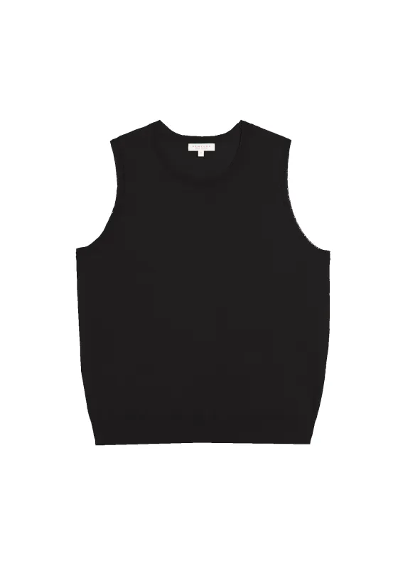 Elisa Vest - Black made by DEMYLEE