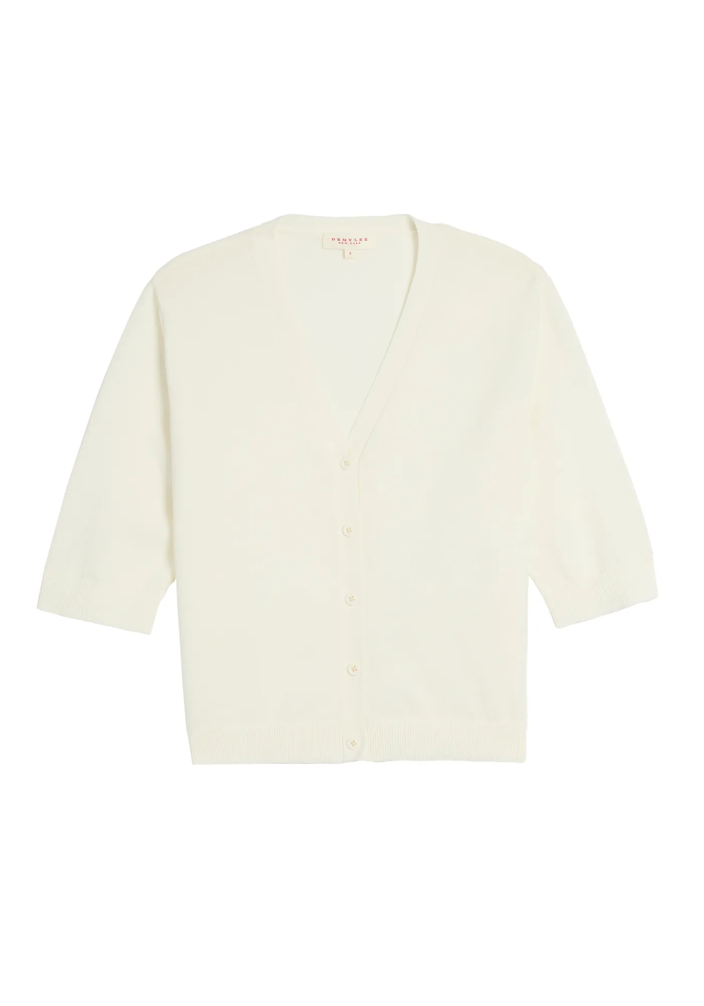 Tate Fine Cotton Stretch Cardigan sold by DEMYLEE product image thumbnail 5