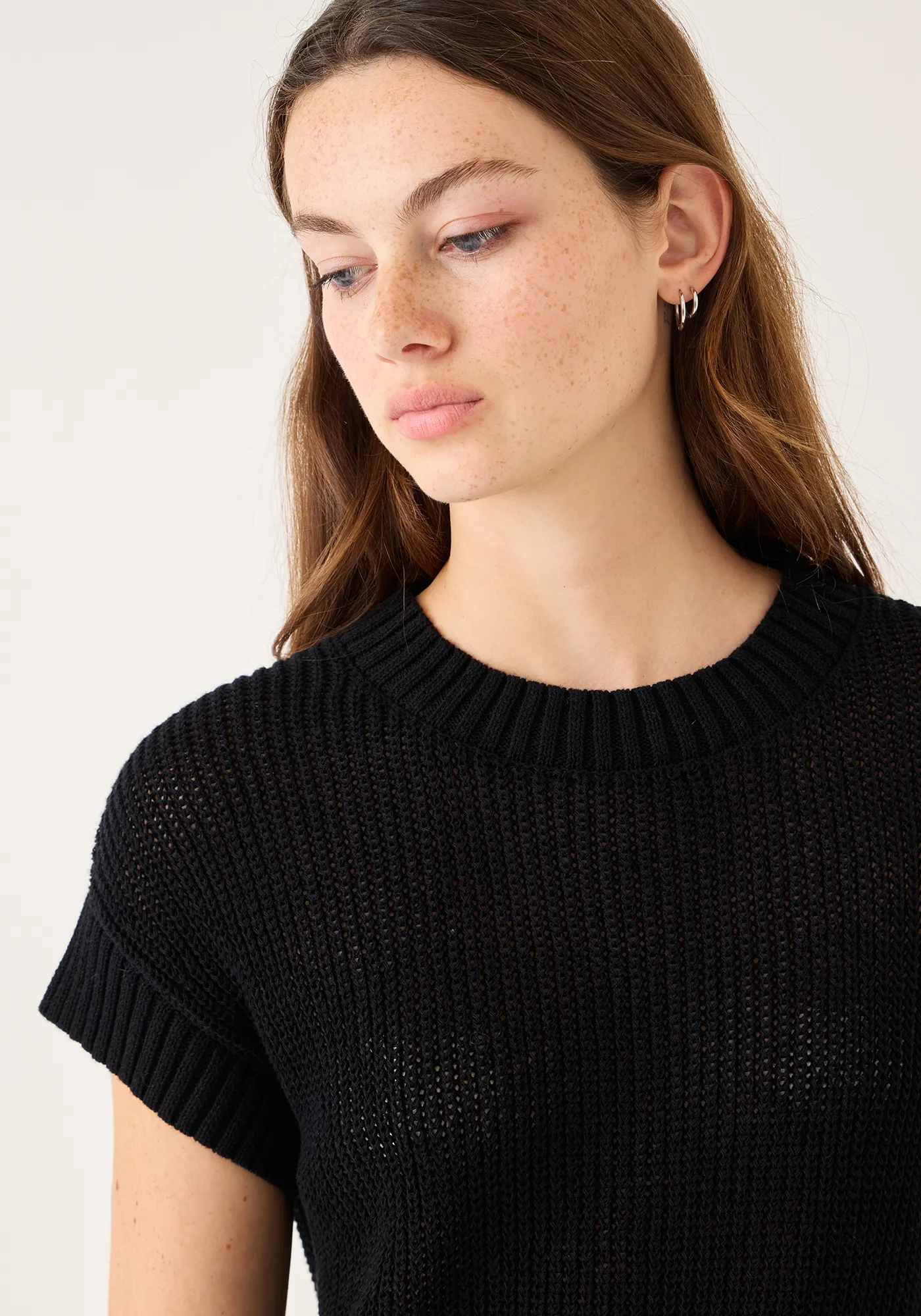 Marlowe Cotton Linen Top sold by DEMYLEE product image thumbnail 4